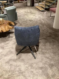 Natura Stuhlsets|6er-Set Stuhl Calgary Stoff Fusion Niagara 158 & Indigo 90 Blau