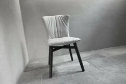 Draenert Stuhlsets|2er-Set Stuhl Dexter 2056 ohne Armlehne Leder 2 Elmosoft Weiß