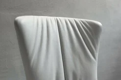 Draenert Stuhlsets|2er-Set Stuhl Dexter 2056 ohne Armlehne Leder 2 Elmosoft Weiß