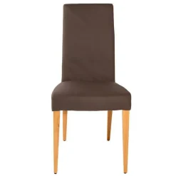 Lavida Stuhlsets|2er-Set Stuhl Diverso Leder Toledo Bruin Braun Gestell Vierfuß Eiche Lackiert