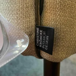 Christine Kröncke Stuhlsets|2er-Set Stuhl Jaro 200 Stoff Alina 071 Fawn Keder Leder Comfort Fango