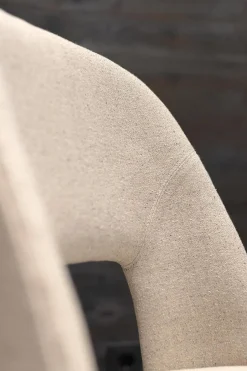 Flexform Stuhlsets|6er-Set Stuhl Judith Stoff Evelin 582 Grau Gestell Holz Schwarz