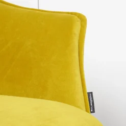 Mobliberica Stuhlsets|2er-Set Stuhl Kedua Bezug BEL-105 A Dreieckiges Metallrohrgestell