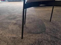 More Stuhlsets|2er-Set Stuhl Luz Stoff Sahara Beige Gestell Schwarz