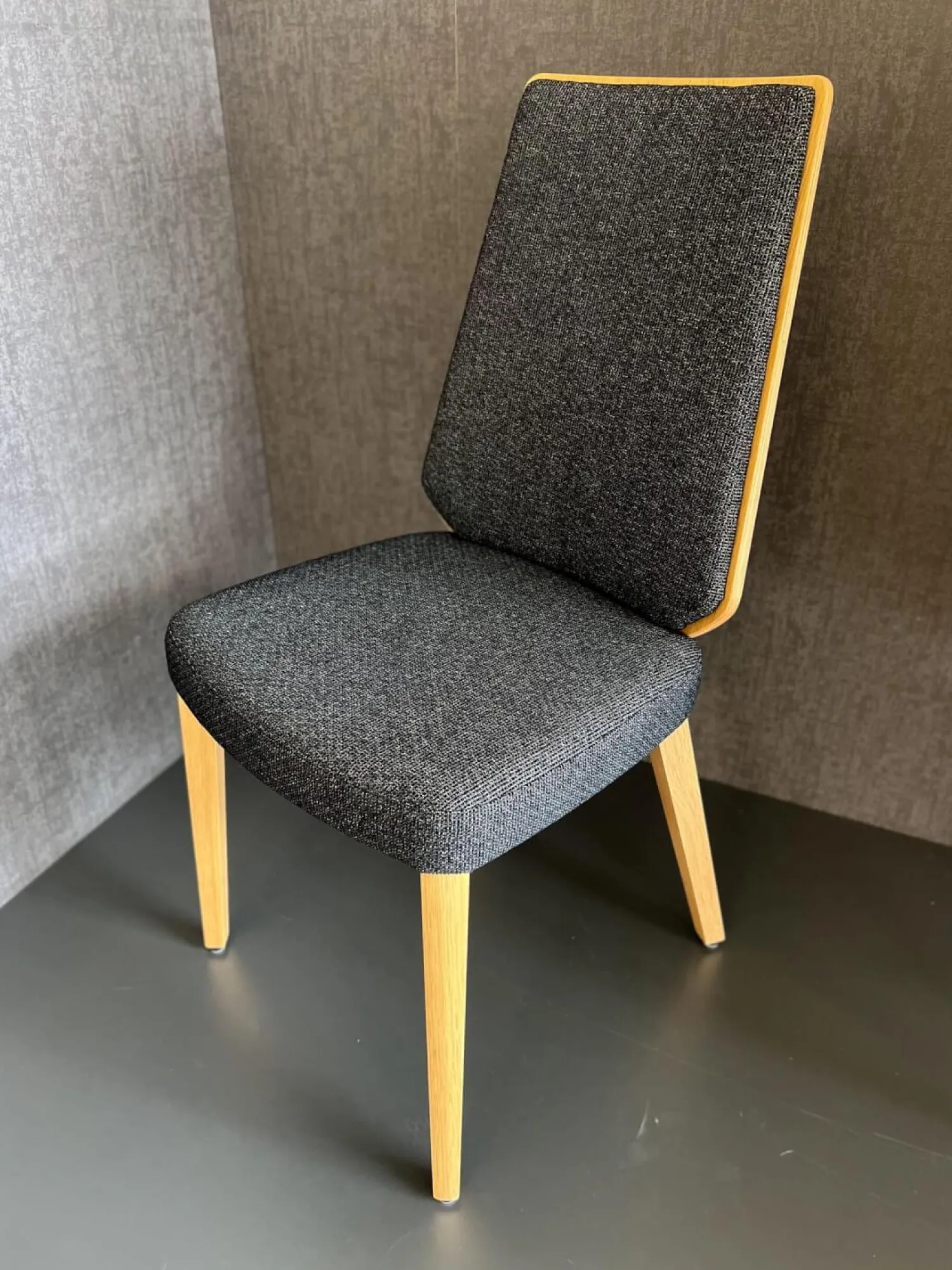 Hülsta Stuhlsets|5er-Set Stuhl S 800 Stoff 4403 Schwarz