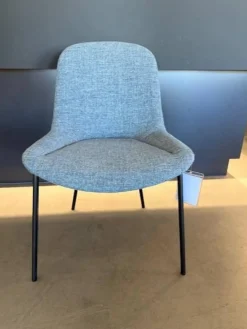 Walter Knoll Stuhlsets|6er-Set Stuhl Sheru Stoff Gaia 7886 Vintage 1435 Blue Tourmaline