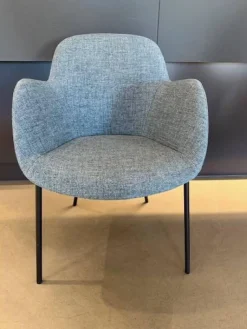 Walter Knoll Stuhlsets|6er-Set Stuhl Sheru Stoff Gaia 7886 Vintage 1435 Blue Tourmaline