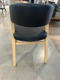 Girsberger Stuhlsets|2er-Set Stuhl Xeno Leder Donna Schwarz