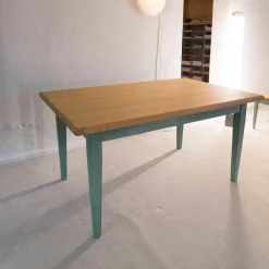 Rodam Essgruppen|Essgruppe Ausziehbar Tisch und 4 Stühle Catania Ahorn Pinie Mint