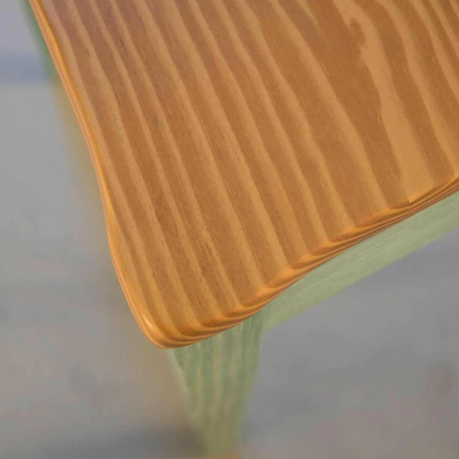 Rodam Essgruppen|Essgruppe Ausziehbar Tisch und 4 Stühle Catania Ahorn Pinie Mint