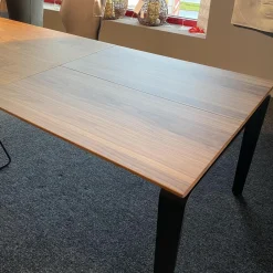 Gwinner Essgruppen|Essgruppe ET524 Kaia Tisch Nussbaum Natur mit 6 Stühle