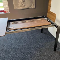 Gwinner Essgruppen|Essgruppe ET524 Kaia Tisch Nussbaum Natur mit 6 Stühle