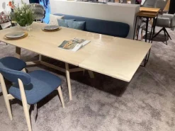 Anrei Essgruppen|Essgruppe Juna Esche Gebürstet Weiß-Geölt Tisch Stühle Bank