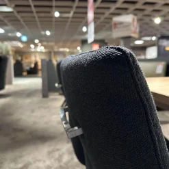 K+W Essgruppen|Essgruppe Kubic 4511 Platte Arsian Eiche Nachbildung Stoff 2250 58 Marine Blau Inklusive 2 Kissen