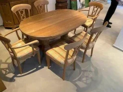 Rodam Essgruppen|Essgruppe Lord Bruegge Eiche Massiv Gelaugt