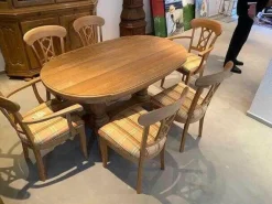 Rodam Essgruppen|Essgruppe Lord Bruegge Eiche Massiv Gelaugt