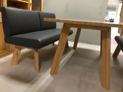 Elro Essgruppen|Essgruppe Modell Homebanking 800 Kernbuche Natur mit Bank und Hocker