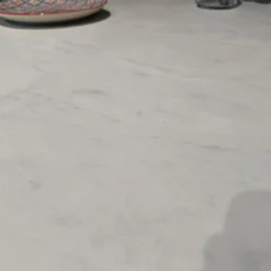 Royal Botania Essgruppen|Essgruppe Outdoor Unite Platte Keramik Bianco Statuario Weiß Grau Mit 6 Stühlen