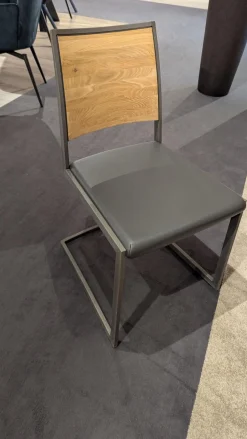 Wimmer Essgruppen|Essgruppe Terso Rustikale Asteiche Massiv Bianco Leder Colorado Anthrazit