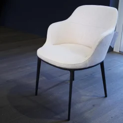 Maxalto Essgruppen|Essgruppe Tisch Astrum Marmor Maquinia Schwarz Matt mit 4 Stühlen Caratos