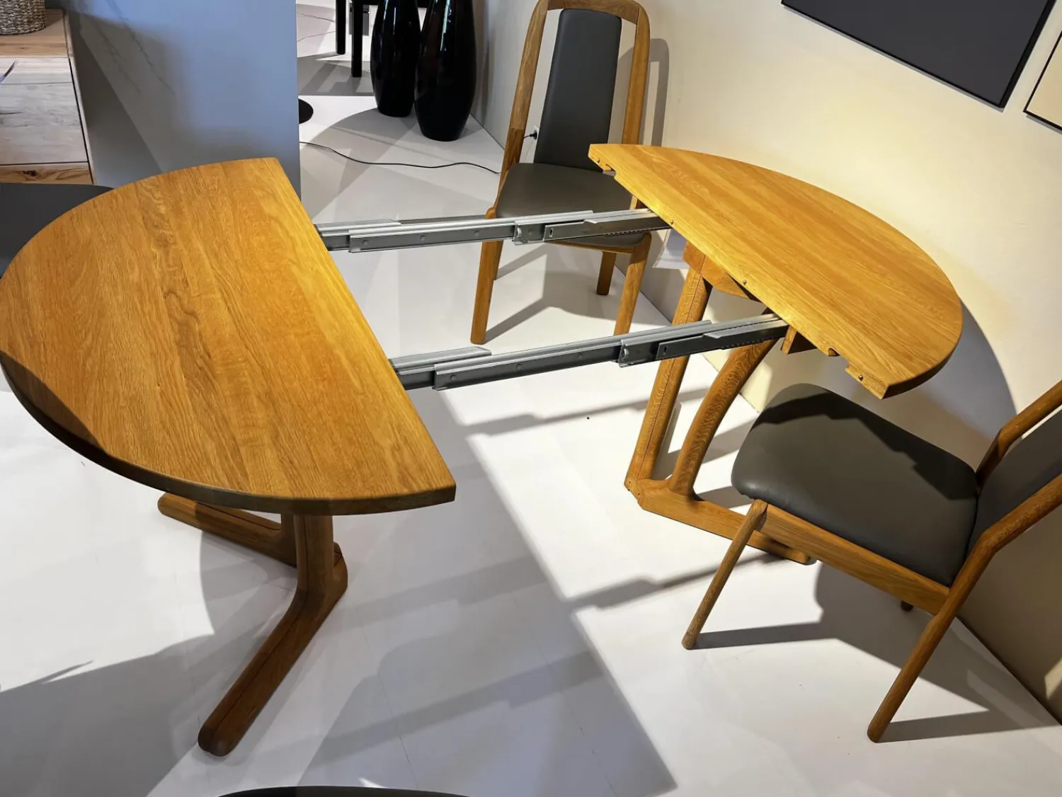 Dyrlund Esstische|Esstisch 9275 CK 1 Eiche Geölt Platte Kantig Mit Auszug