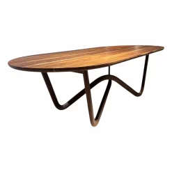 Rolf Benz Esstische|Esstisch 988-423 Nussbaum Massiv Farblos Lackiert