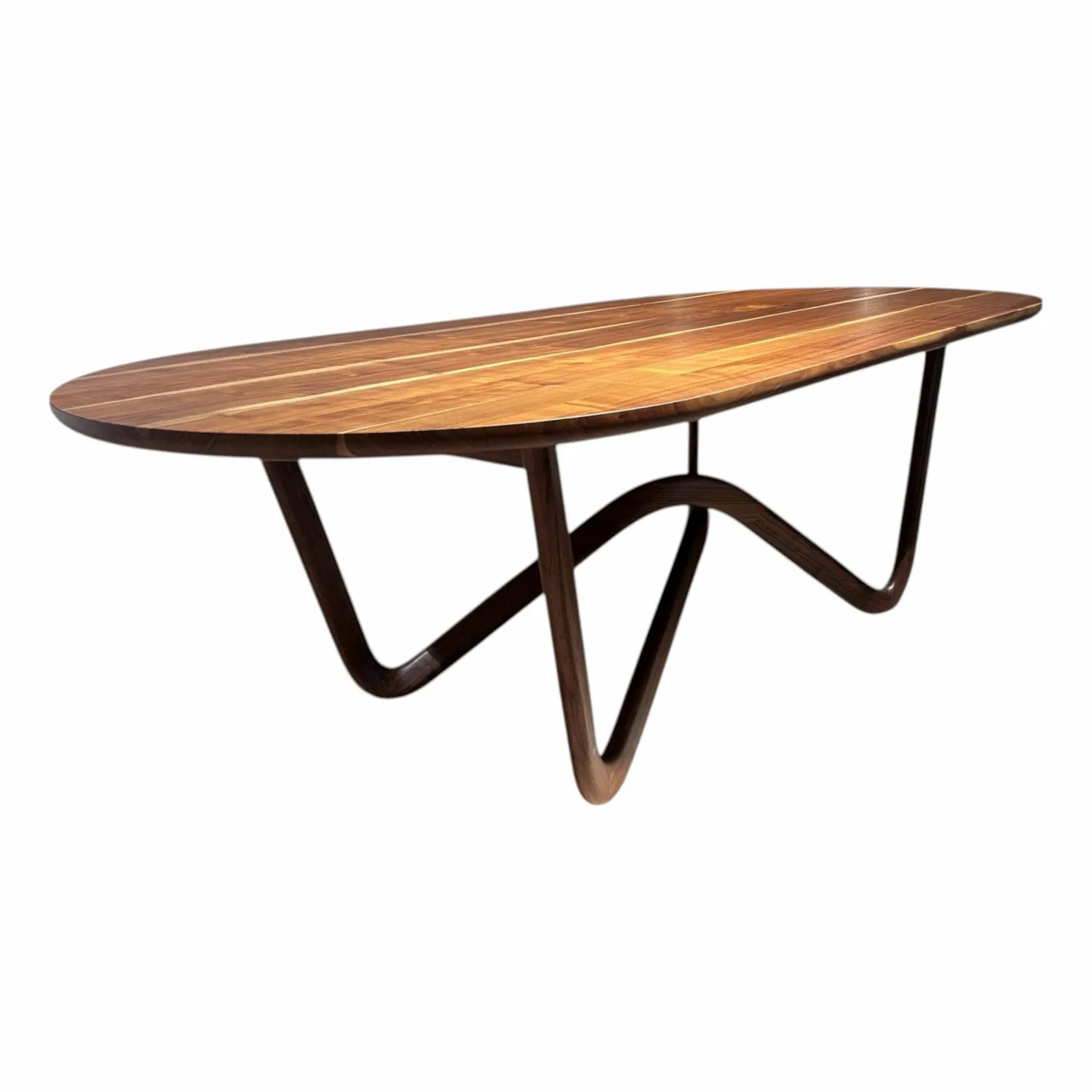 Rolf Benz Esstische|Esstisch 988-423 Nussbaum Massiv Farblos Lackiert