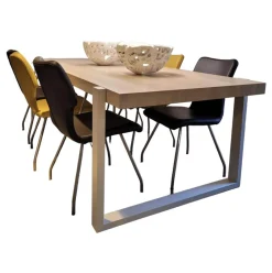 Bert Plantagie Esstische|Esstisch Alef Esche Massiv Blonde Lak