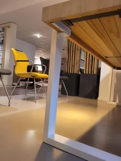 Bert Plantagie Esstische|Esstisch Alef Esche Massiv Blonde Lak