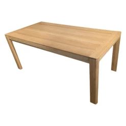 Decker Esstische|Esstisch Amaro Eiche Bianco Massiv Mit Auszug