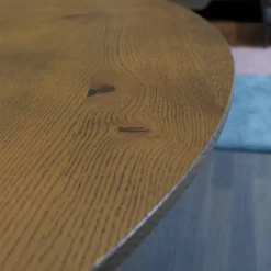 Girsberger Esstische|Esstisch Anto Asteiche Schieferschwarz Gespachtelt Gebürstet Grau Gekalkt Naturmatt Lackiert Fuß Beton Natur