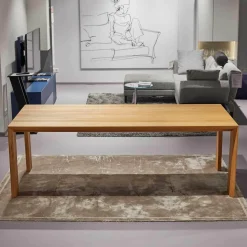 Ronald Schmitt Design Esstische|Esstisch Archie Rotkernbuche Massiv Geölt