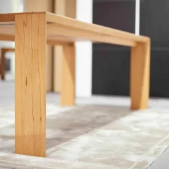 Ronald Schmitt Design Esstische|Esstisch Archie Rotkernbuche Massiv Geölt