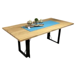 Natura Esstische|Esstisch Bakersfield Eiche Massiv Bianco Geölt