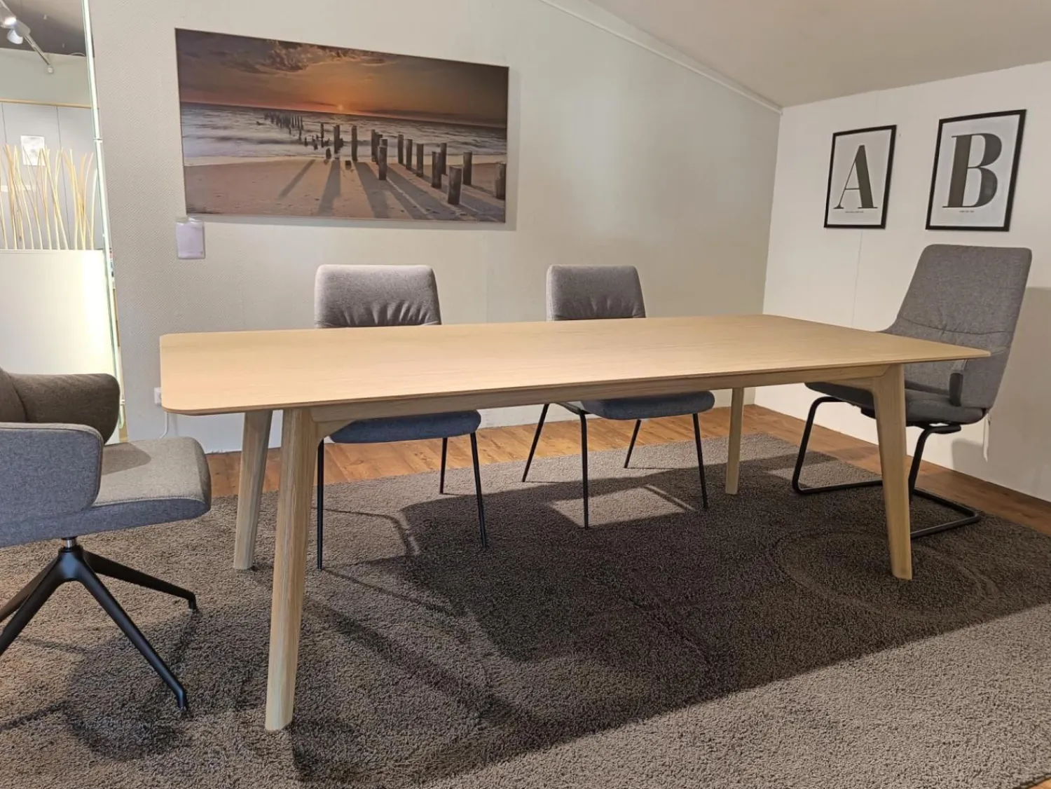 Stressless Esstische|Esstisch Bordeaux Farbe 33 Natural Holz