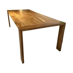 Ligne Roset Esstische|Esstisch Eaton Massivholz Nussbaum Geölt Und Klarlack Matt