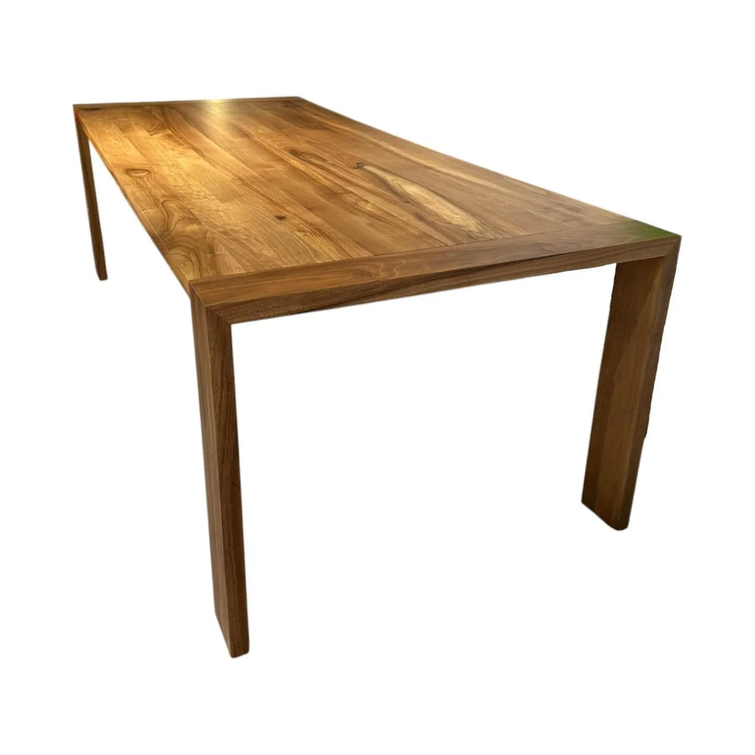 Ligne Roset Esstische|Esstisch Eaton Massivholz Nussbaum Geölt Und Klarlack Matt