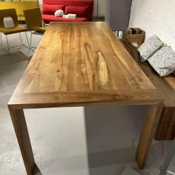 Ligne Roset Esstische|Esstisch Eaton Massivholz Nussbaum Geölt Und Klarlack Matt