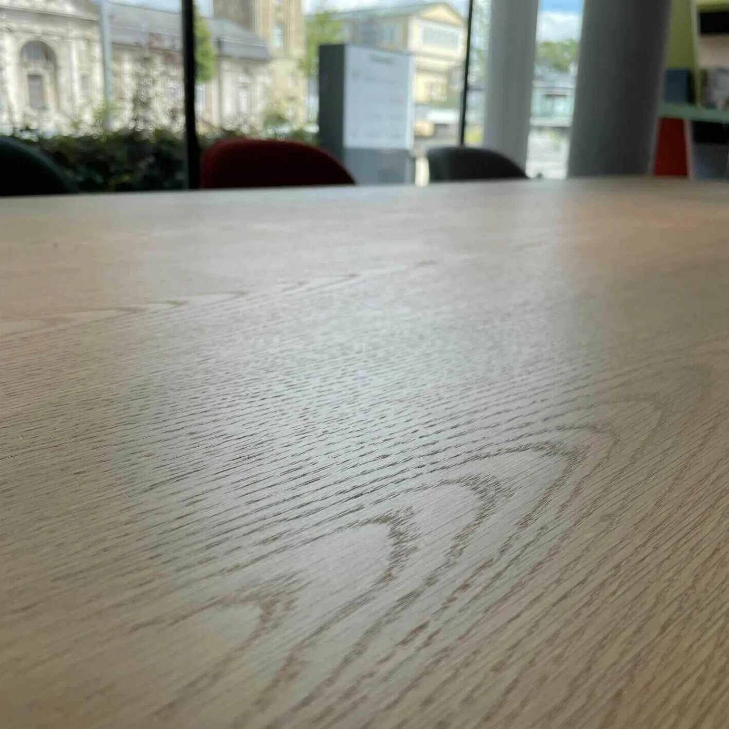 Porro Esstische|Esstisch Echtholz Dickfurnier Minimo Light Eiche Natur