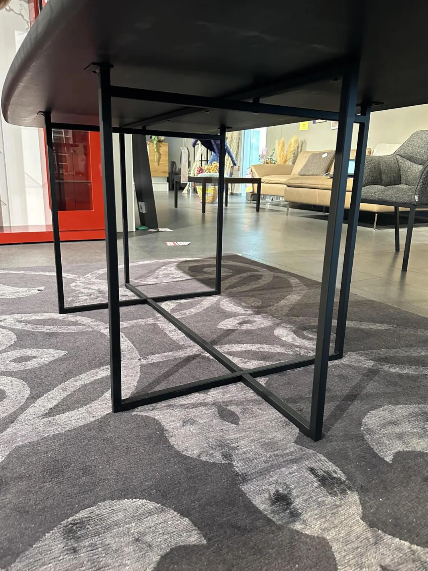 Ethnicraft Esstische|Esstisch Eiche Blackbird Schwarz Mit Abgerundeten Ecken