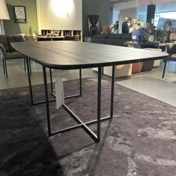 Ethnicraft Esstische|Esstisch Eiche Blackbird Schwarz Mit Abgerundeten Ecken