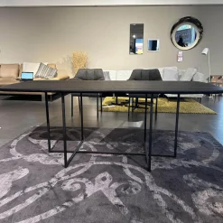 Ethnicraft Esstische|Esstisch Eiche Blackbird Schwarz Mit Abgerundeten Ecken