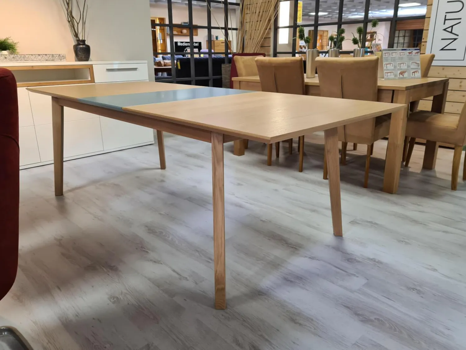 Rietberger Möbelwerke Esstische|Esstisch Face Eiche Sand FU Furniert 180x95