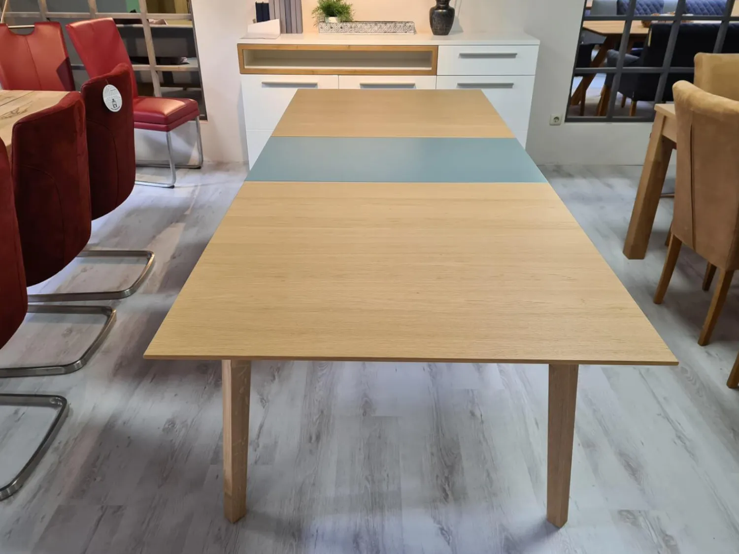 Rietberger Möbelwerke Esstische|Esstisch Face Eiche Sand FU Furniert 180x95