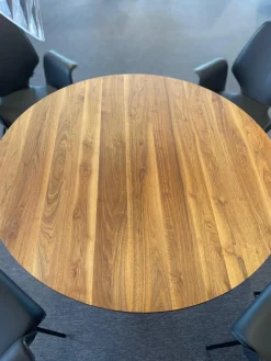 Contur Esstische|Esstisch Fino Massiv Amerikanischer Nussbaum Geölt Und Gewachst