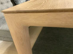 Scholtissek Esstische|Esstisch Fira Eiche Massiv Weiss Pigmentiert Oberfläche Geölt Astlöcher Mit Harz Ausgegossen