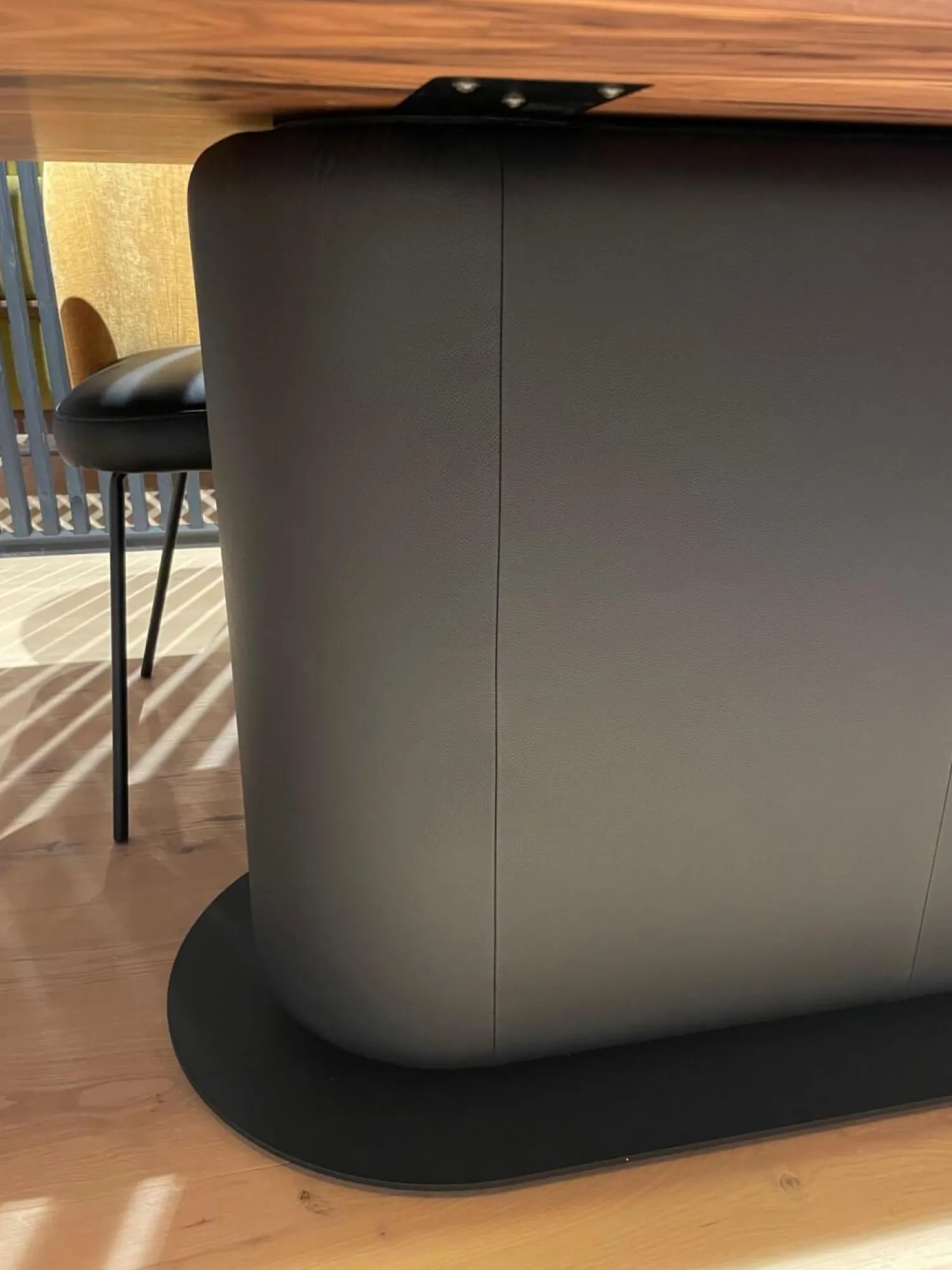 ASCO Esstische|Esstisch Gaia Platte Nussbaum Massiv Natur Geölt