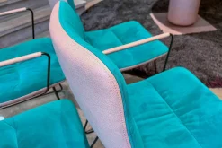 KFF Essgruppen|Esstisch Gaia Räuchereiche Massiv mit Stuhlgruppe Arva Light