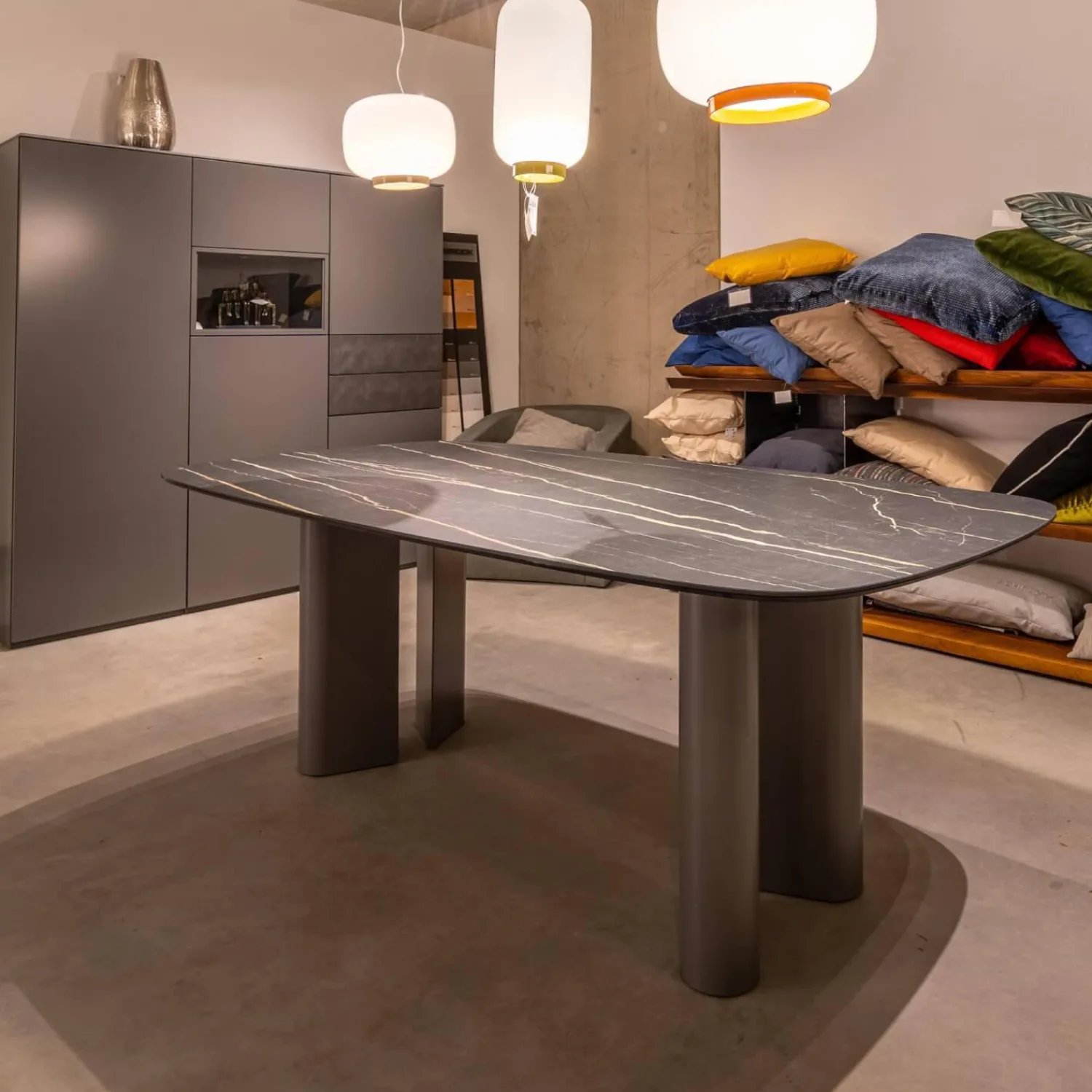 Bonaldo Esstische|Esstisch Geometric Oval Keramik