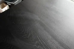 Gubi Esstische|Esstisch Dining Table Platte Esche Schwarz Semi Matt Lackiert